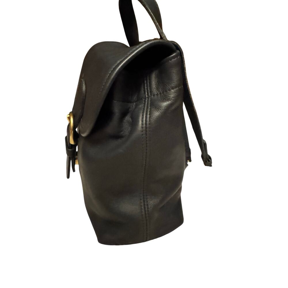 Never used Butterly soft Navy Coach mini backpack glove tanned leather - Picture 15 of 16